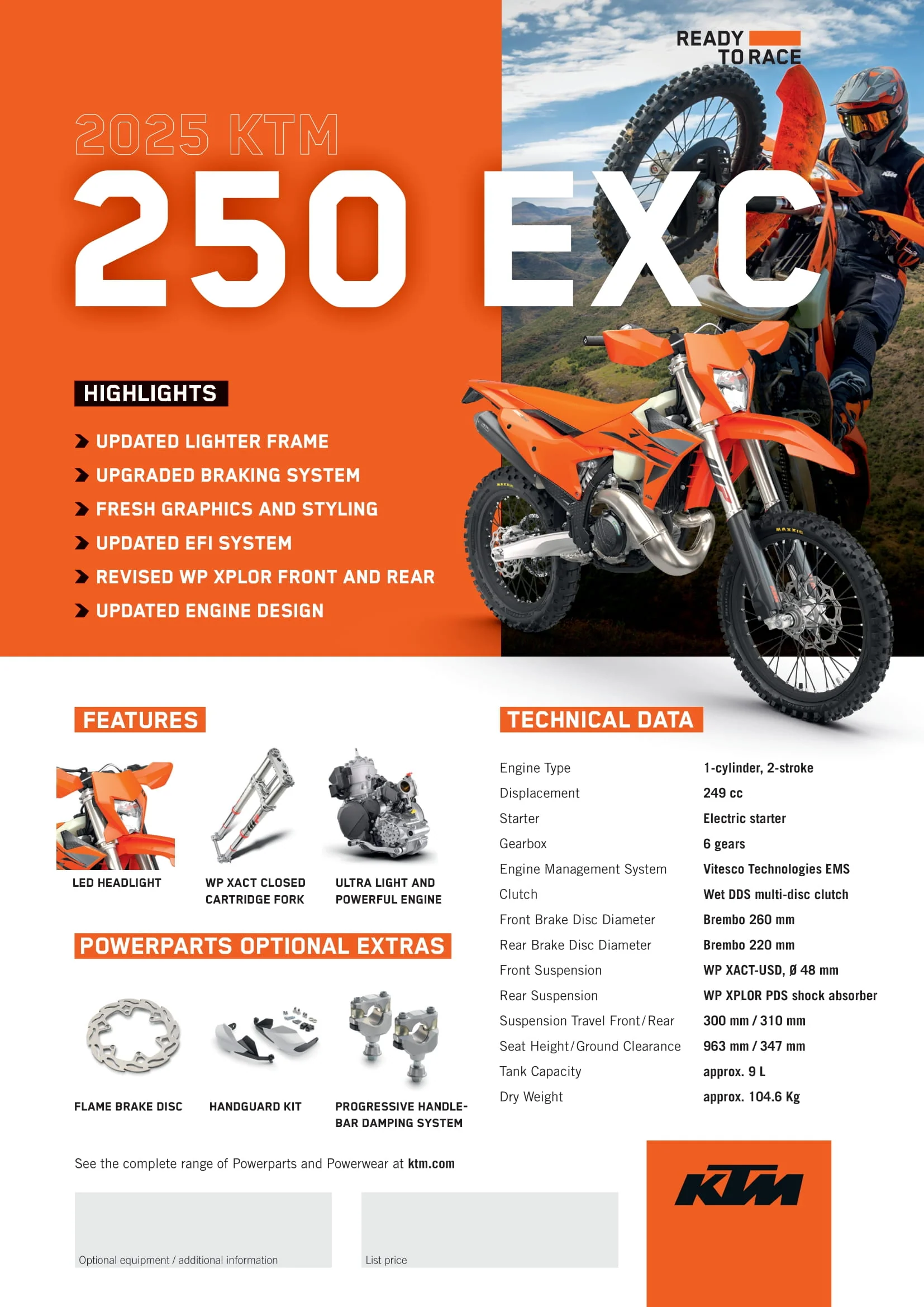 2025 KTM 250 EXC CHAMPION EDITION - Image 4