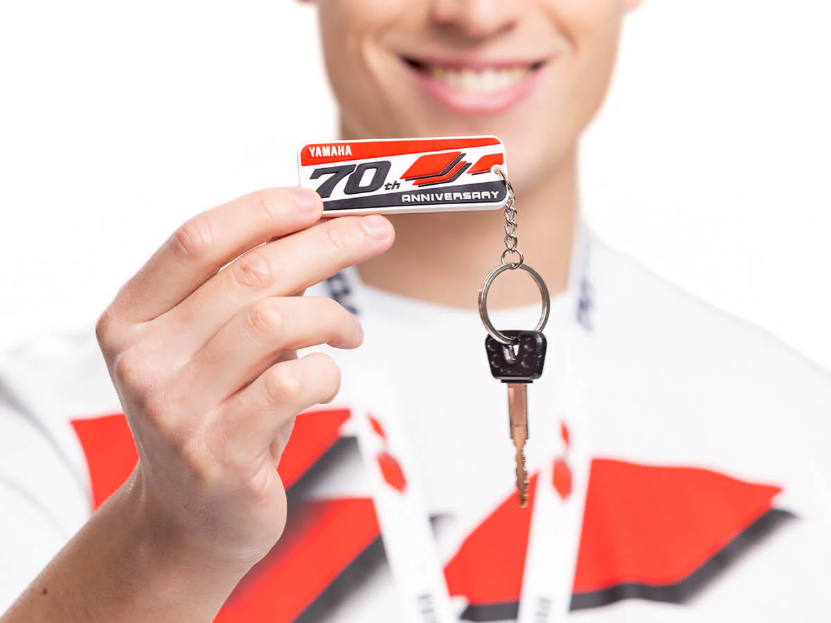 70th Anniversary Keyring