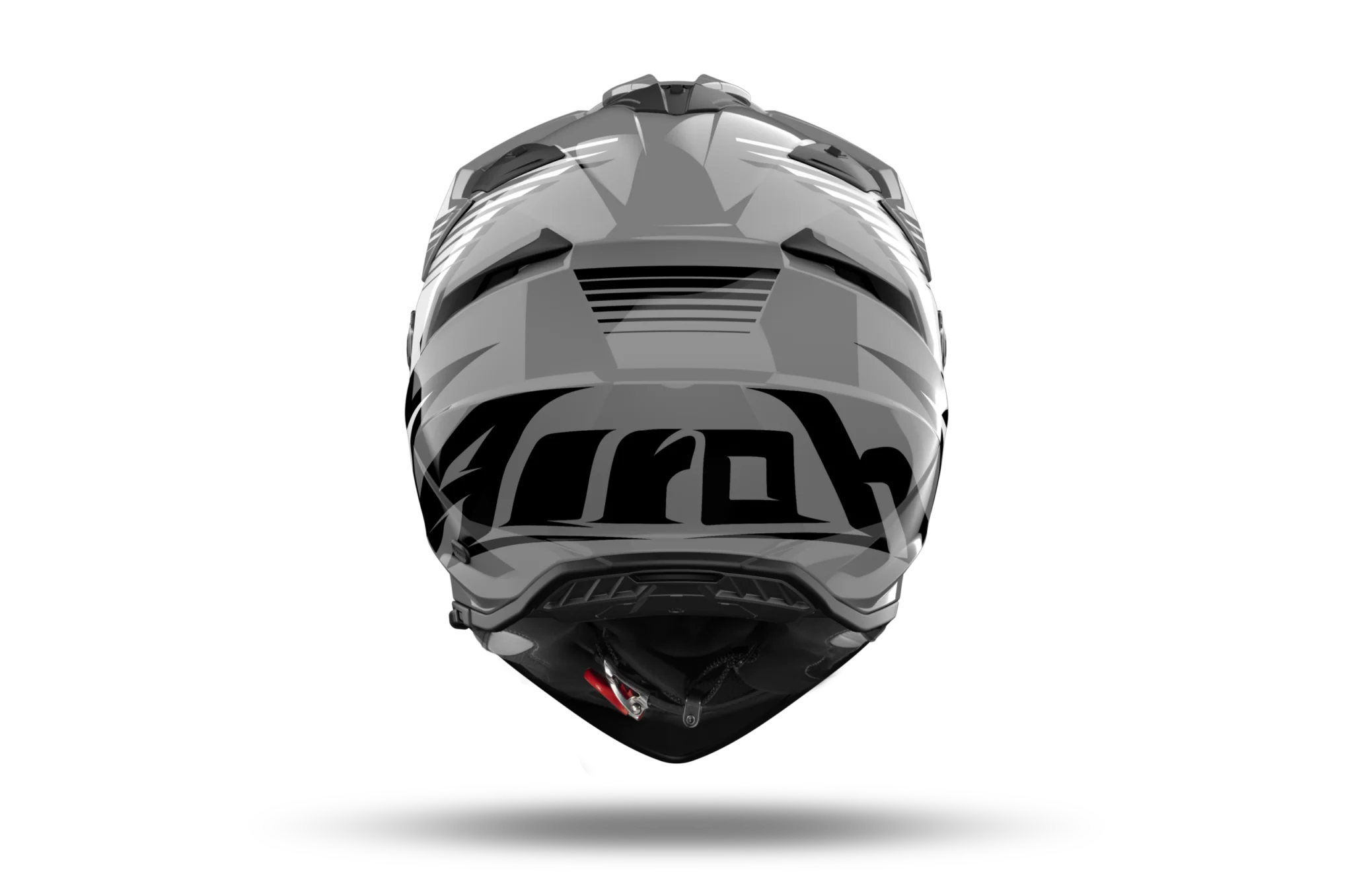 AIROH BANDIT SPICY HELMET - GREY GLOSS - Image 3