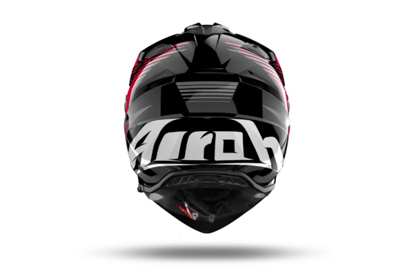 AIROH BANDIT SPICY HELMET - RED GLOSS - Image 3