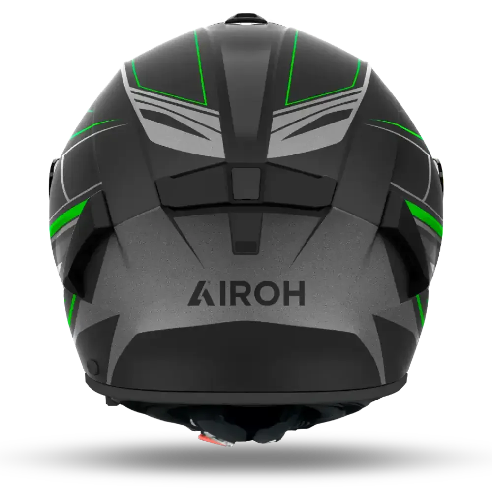 AIROH SPARK 2 SHADOW HELMET - GREEN MATT - Image 3