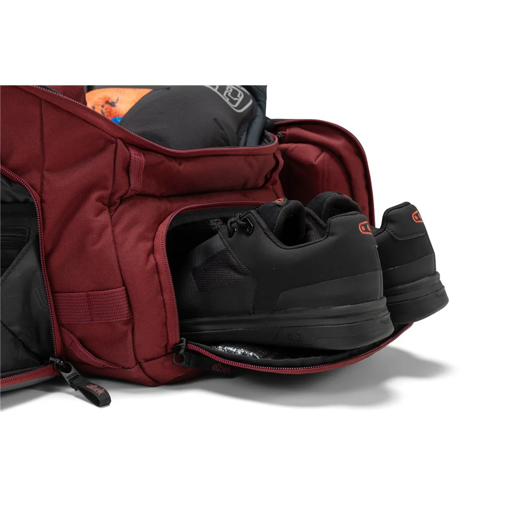 Albek Skytrail 51 Duffle Gear Bag - Burgundy - Image 5