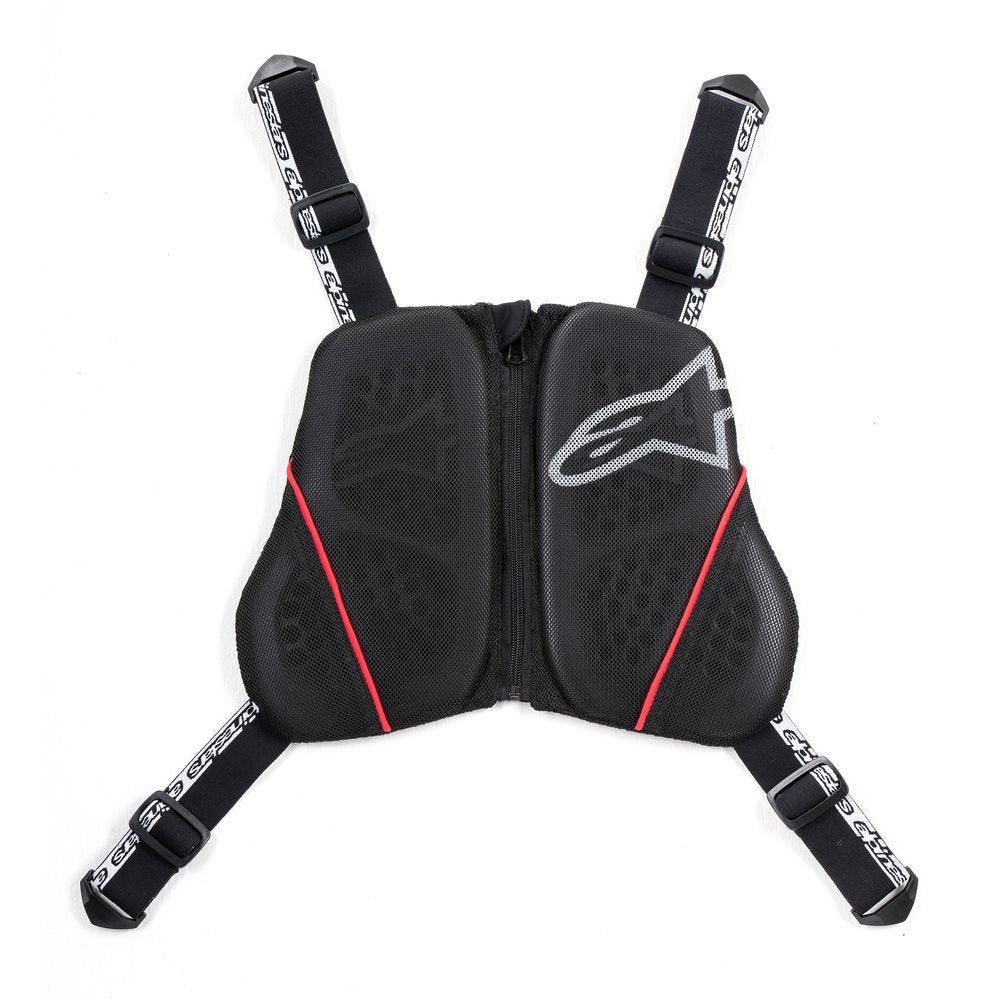 ALPINESTARS NUCLEON KR-C CHEST PROTECTOR - BLACK/WHITE/RED