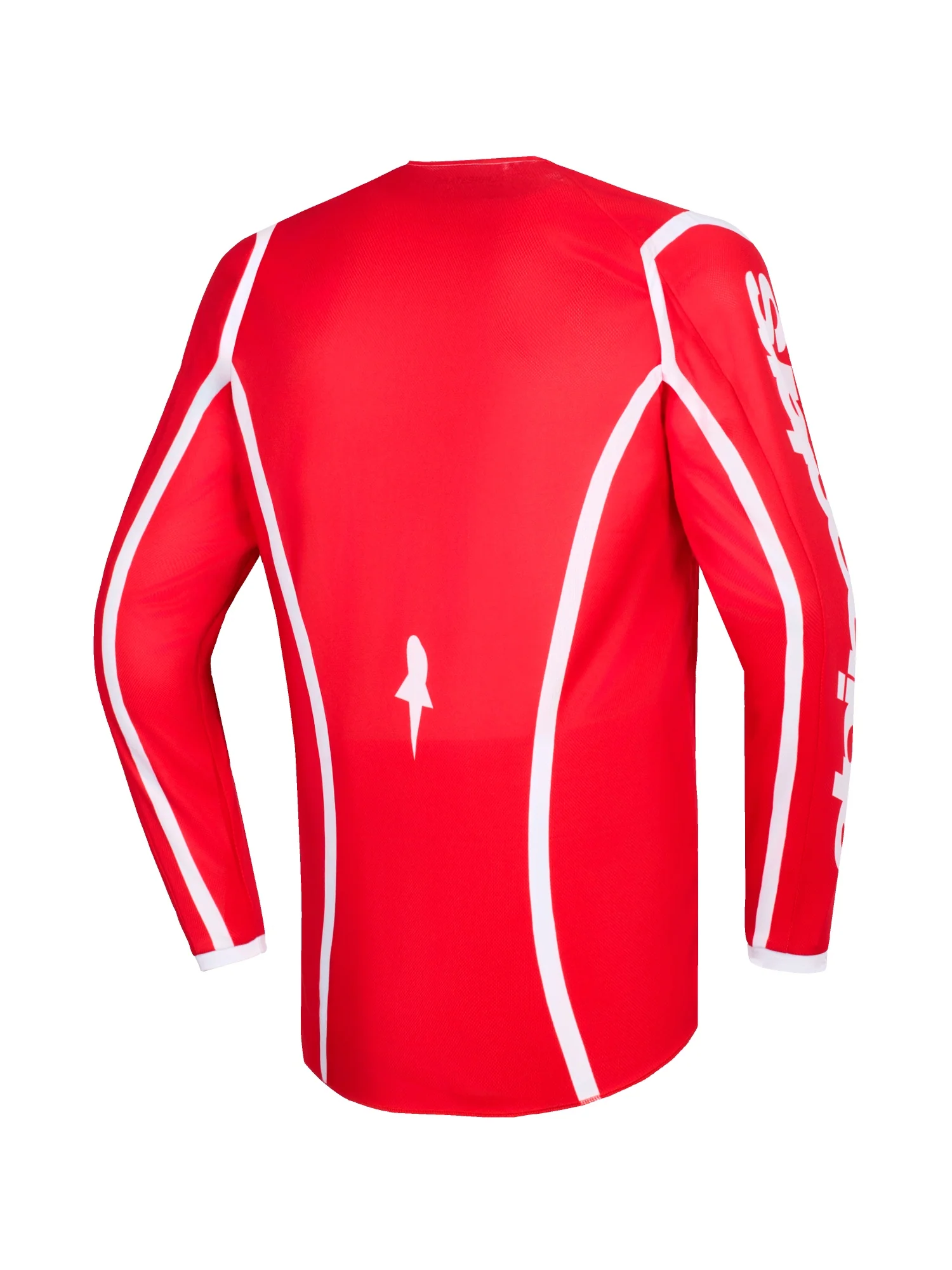 ALPINESTARS 2026 FLUID APEX JERSEY - RED WHITE - Image 2