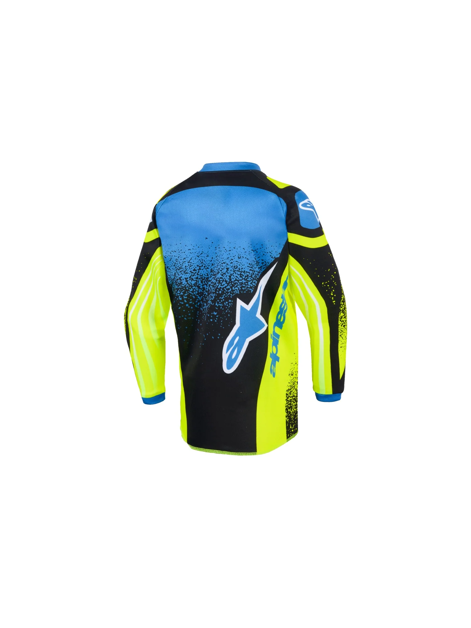 ALPINESTARS 2026 KIDS RACER NOMUR JERSEY - DARK NAVY YELLOW FLUO UCLA - Image 2