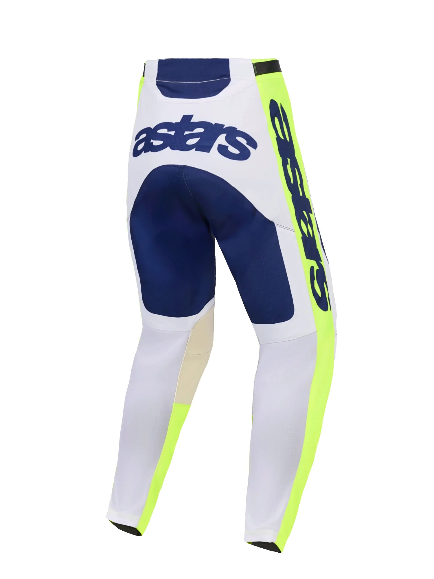 ALPINESTARS 2026 RACER AIR RIWAY PANTS - LIGHT GREY YELLOW FLUO BLUE - Image 2
