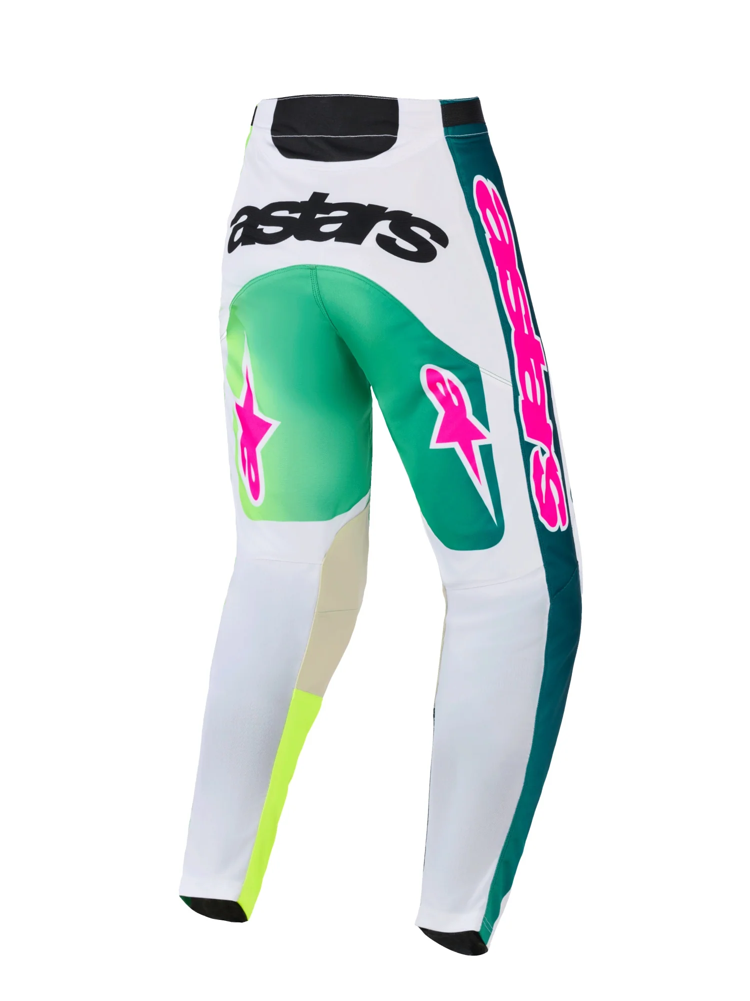 ALPINESTARS 2026 RACER PORTL PANTS - GREEN WHITE BLACK - Image 2