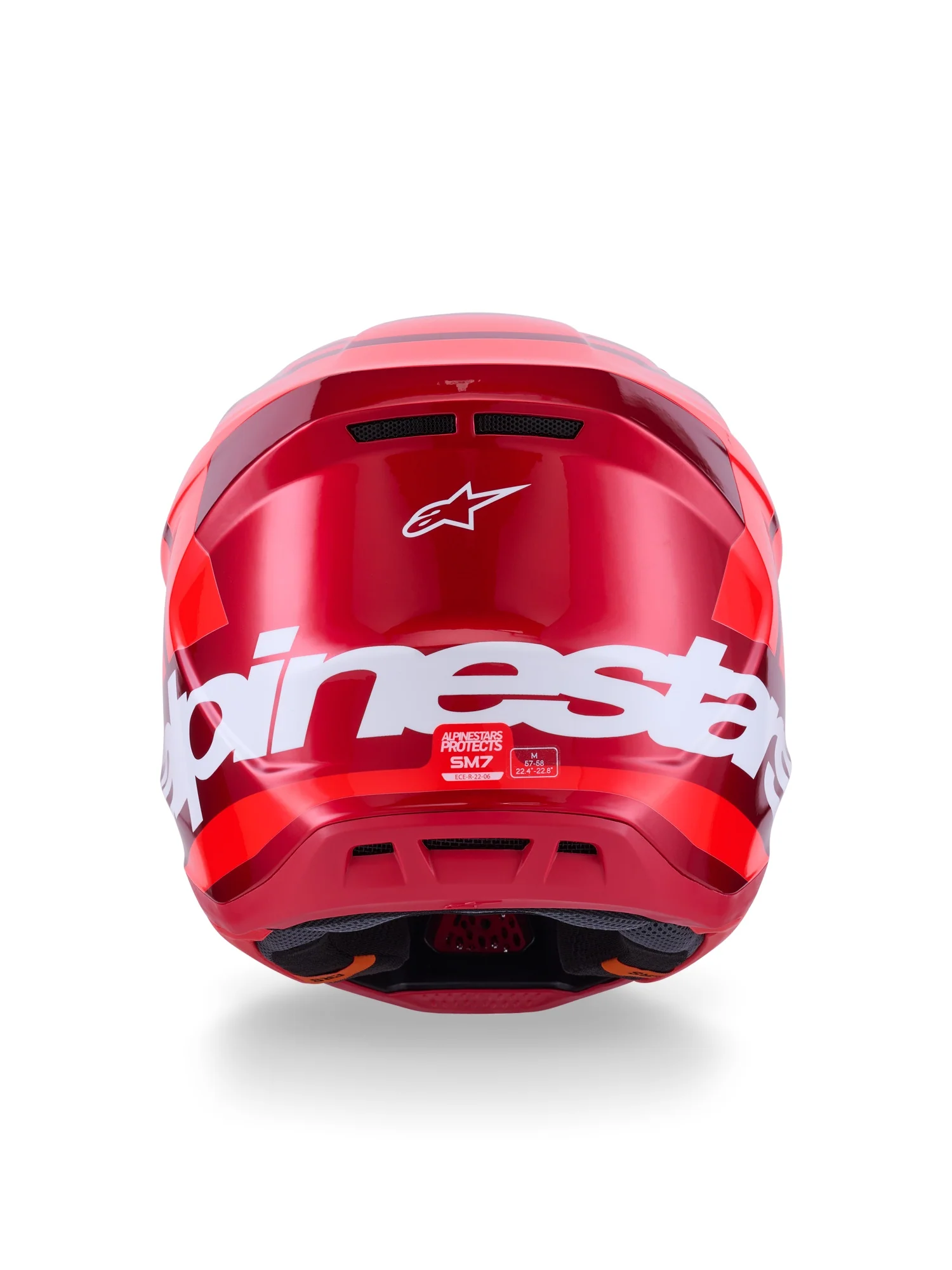 ALPINESTARS 2026 S-M7 CORE HELMET - RED GLOSSY - Image 4