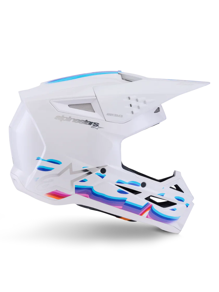 ALPINESTARS 2026 SM3 FORCE HELMET - WHITE GLOSSY - Image 2
