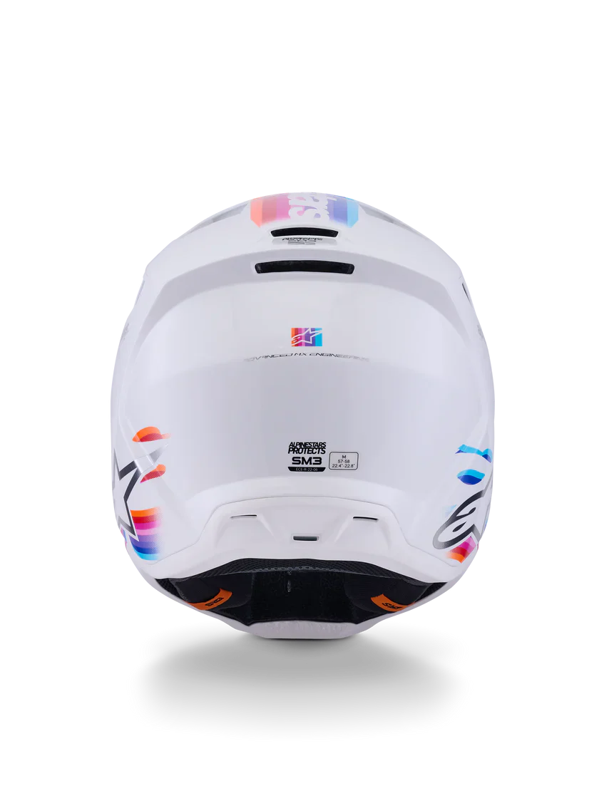ALPINESTARS 2026 SM3 FORCE HELMET - WHITE GLOSSY - Image 3
