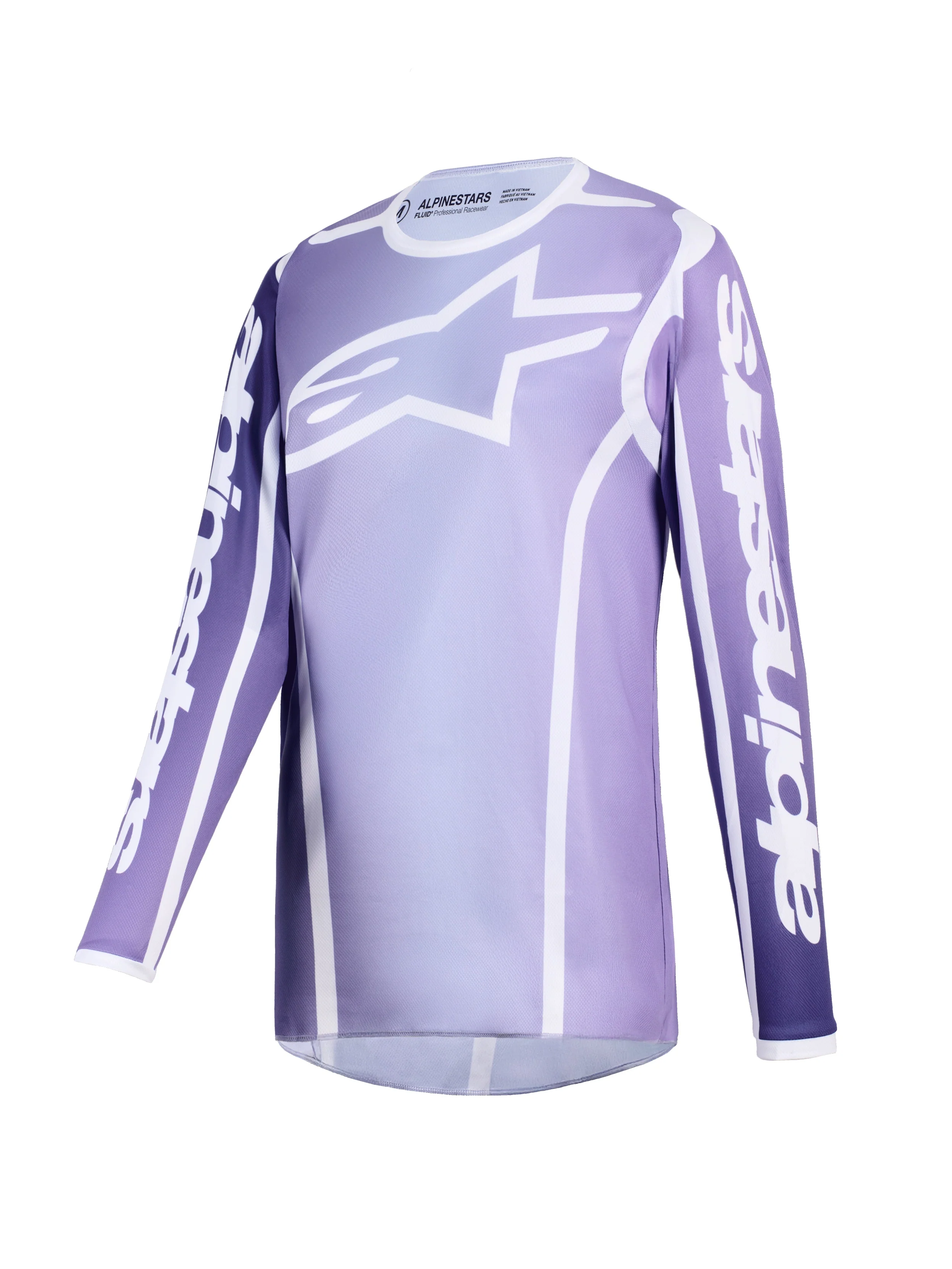 ALPINESTARS 2026 STELLA FLUID APEX JERSEY - VIOLET WHITE