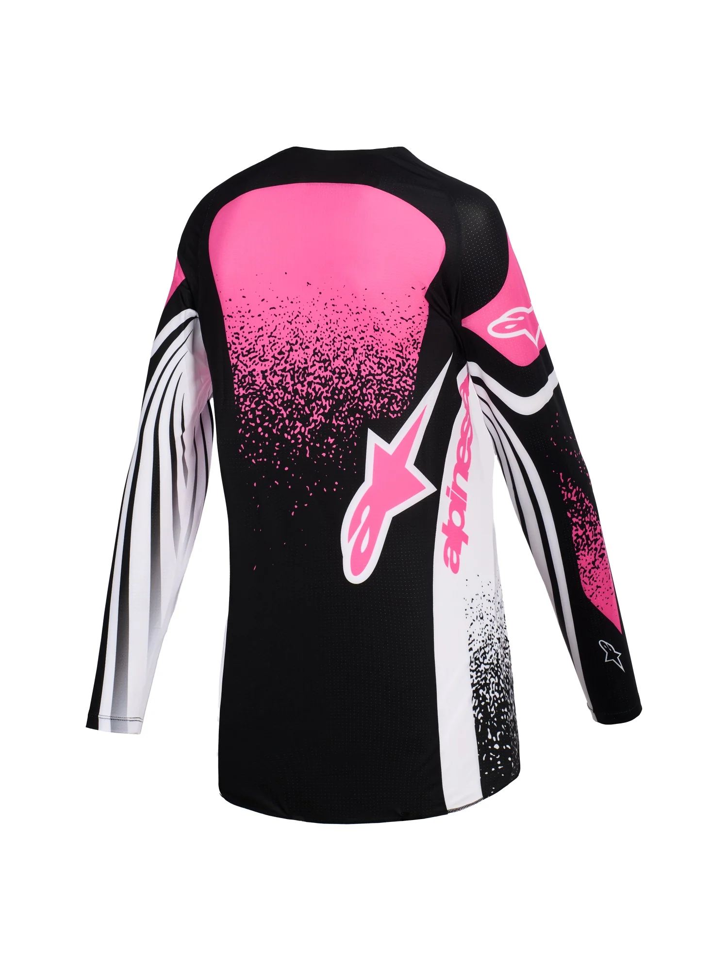 ALPINESTARS 2026 STELLA TECHSTAR NOMUR JERSEY - BLACK WHITE FUCHSIA - Image 2