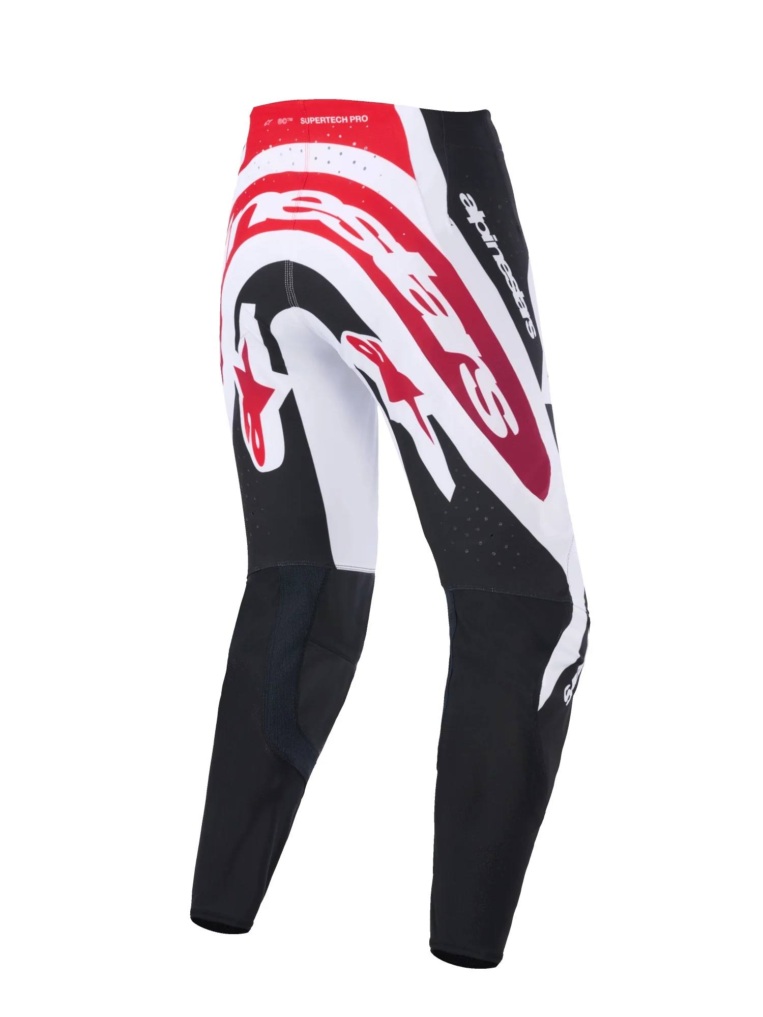 ALPINESTARS 2026 SUPERTECH PRO VISTA PANTS - BLACK RED WHITE - Image 2