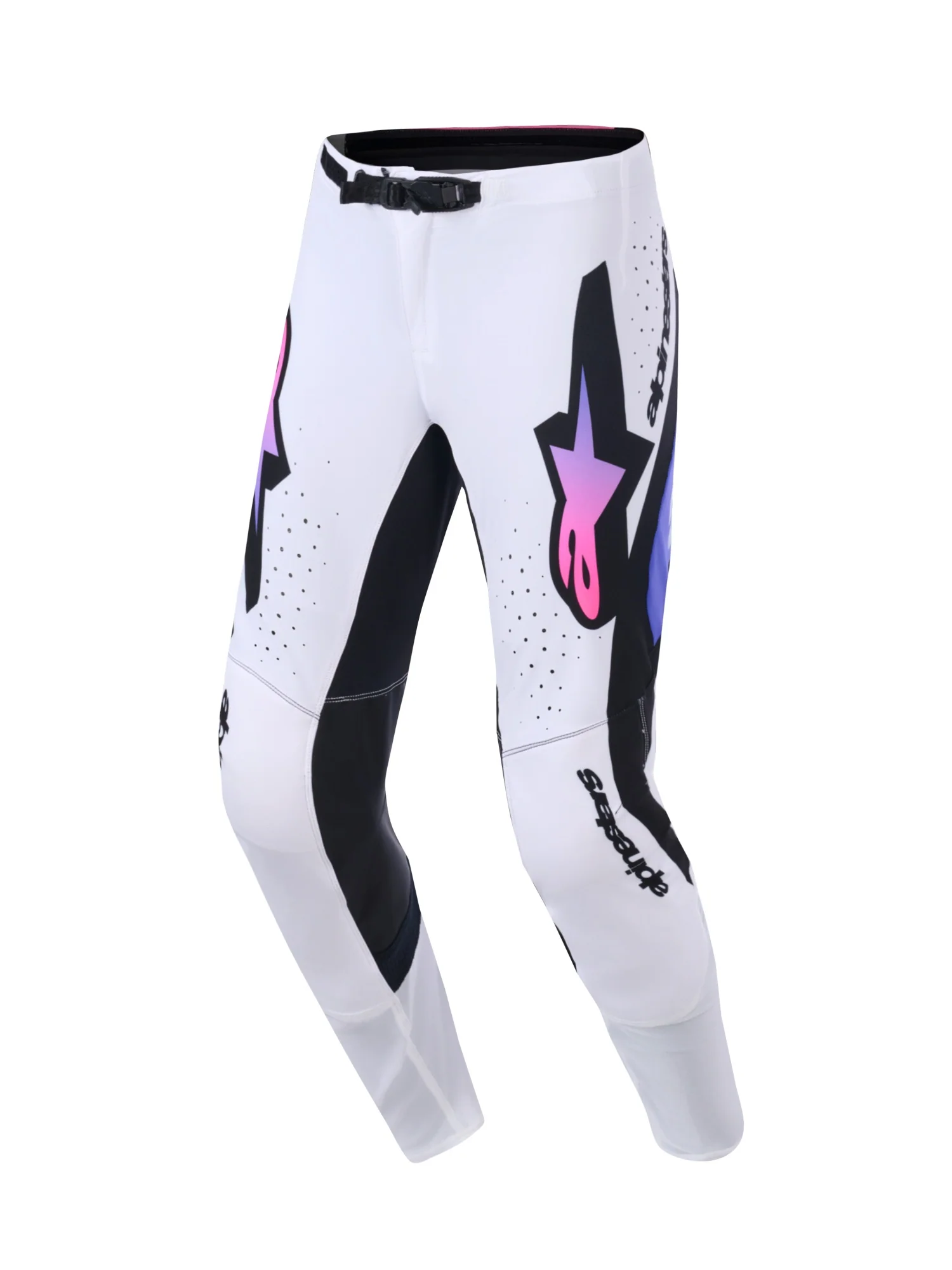 ALPINESTARS 2026 SUPERTECH PRO VISTA PANTS - WHITE PURPLE BLACK