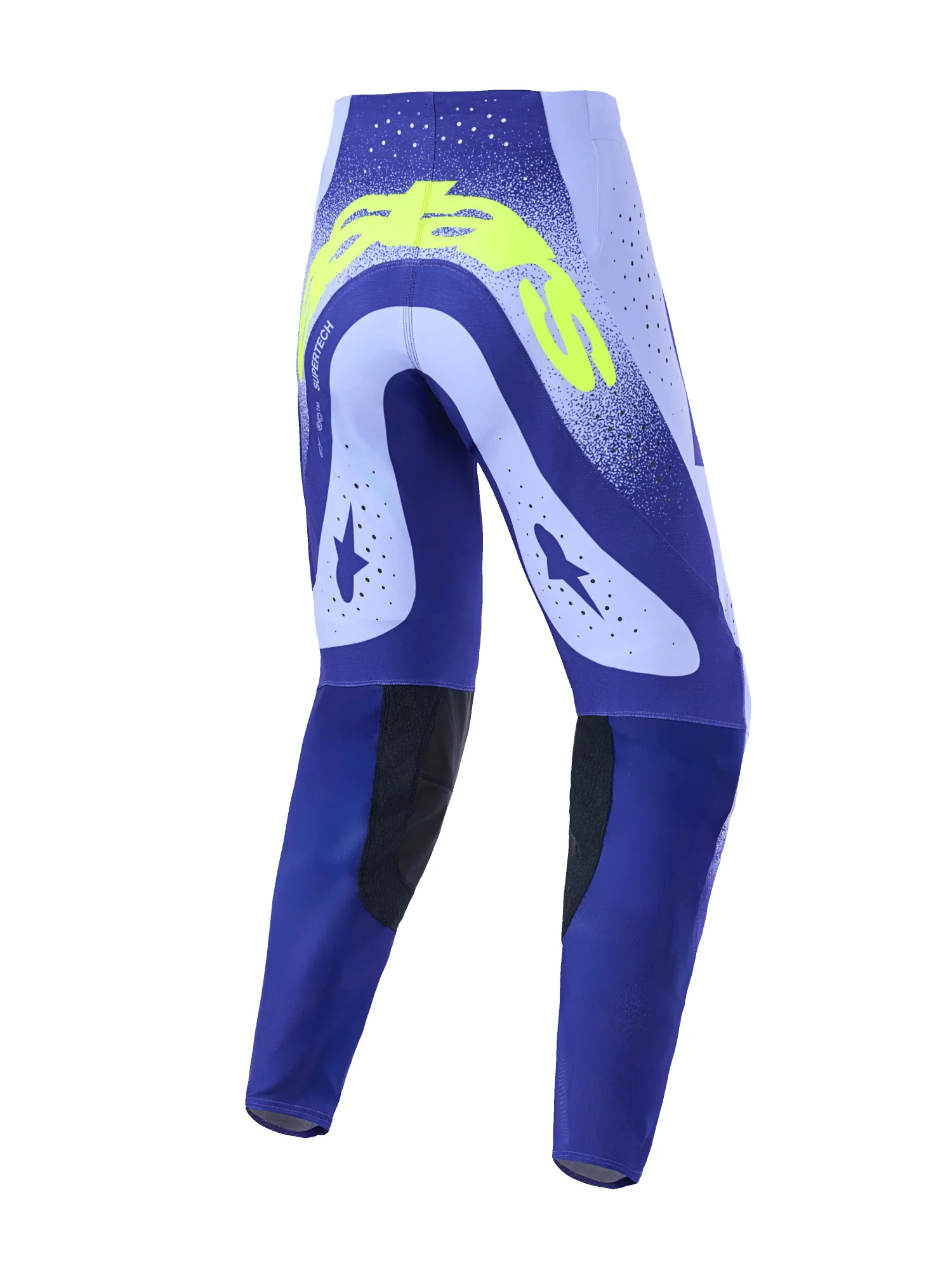 ALPINESTARS 2026 SUPERTECH SCENZ PANTS - PURPLE YELLOW FLUO - Image 2