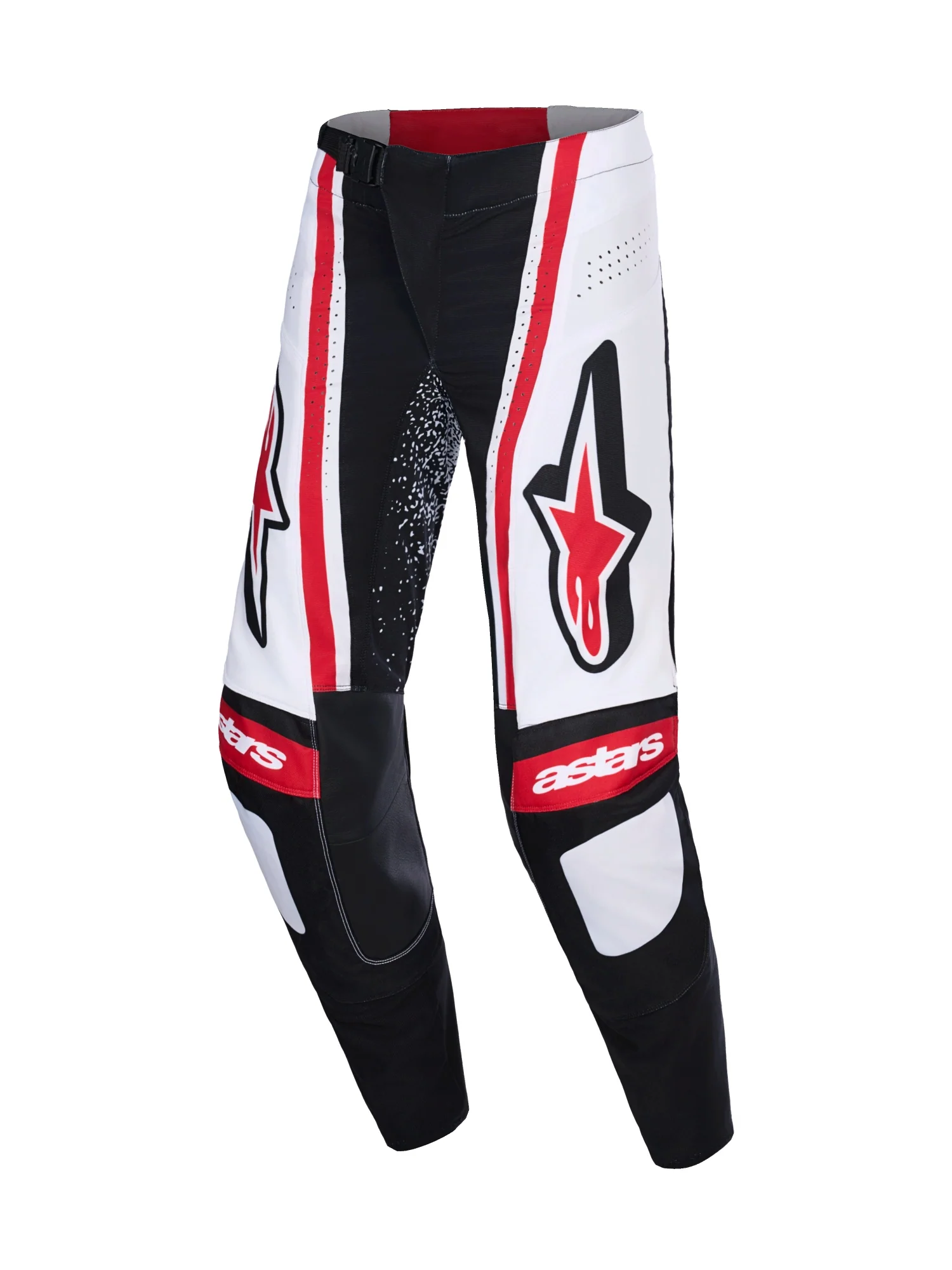 ALPINESTARS 2026 TECHSTAR NOMUR PANTS - BLACK WHITE RED