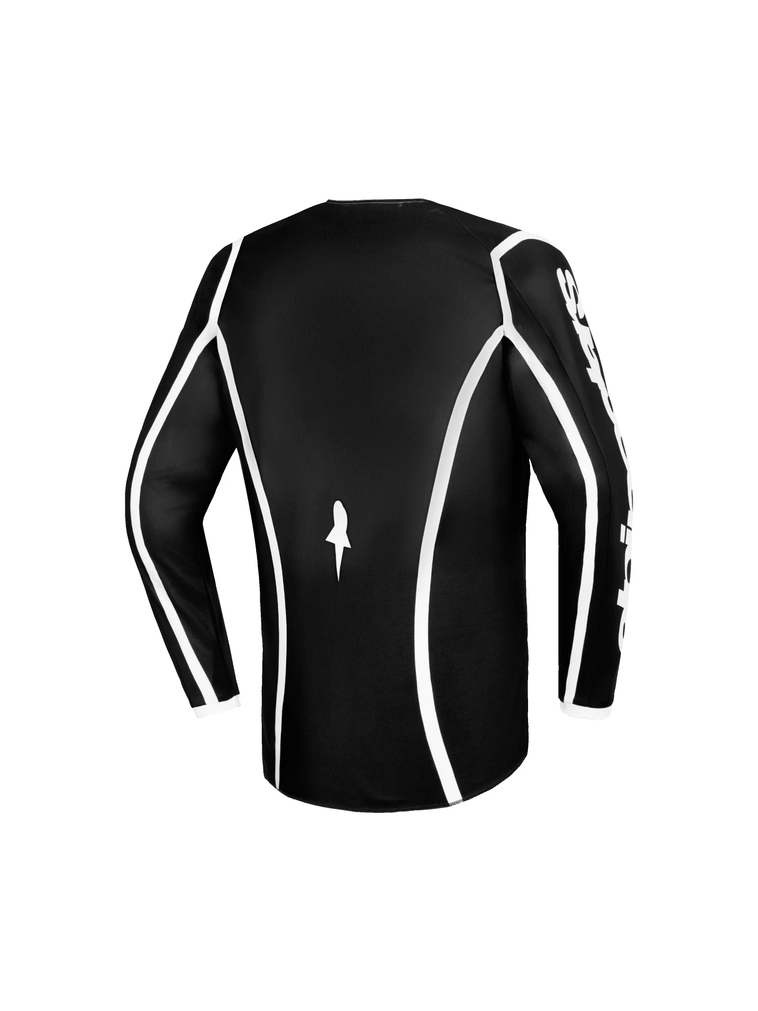 ALPINESTARS 2026 YOUTH FLUID APEX JERSEY - BLACK GREY - Image 2