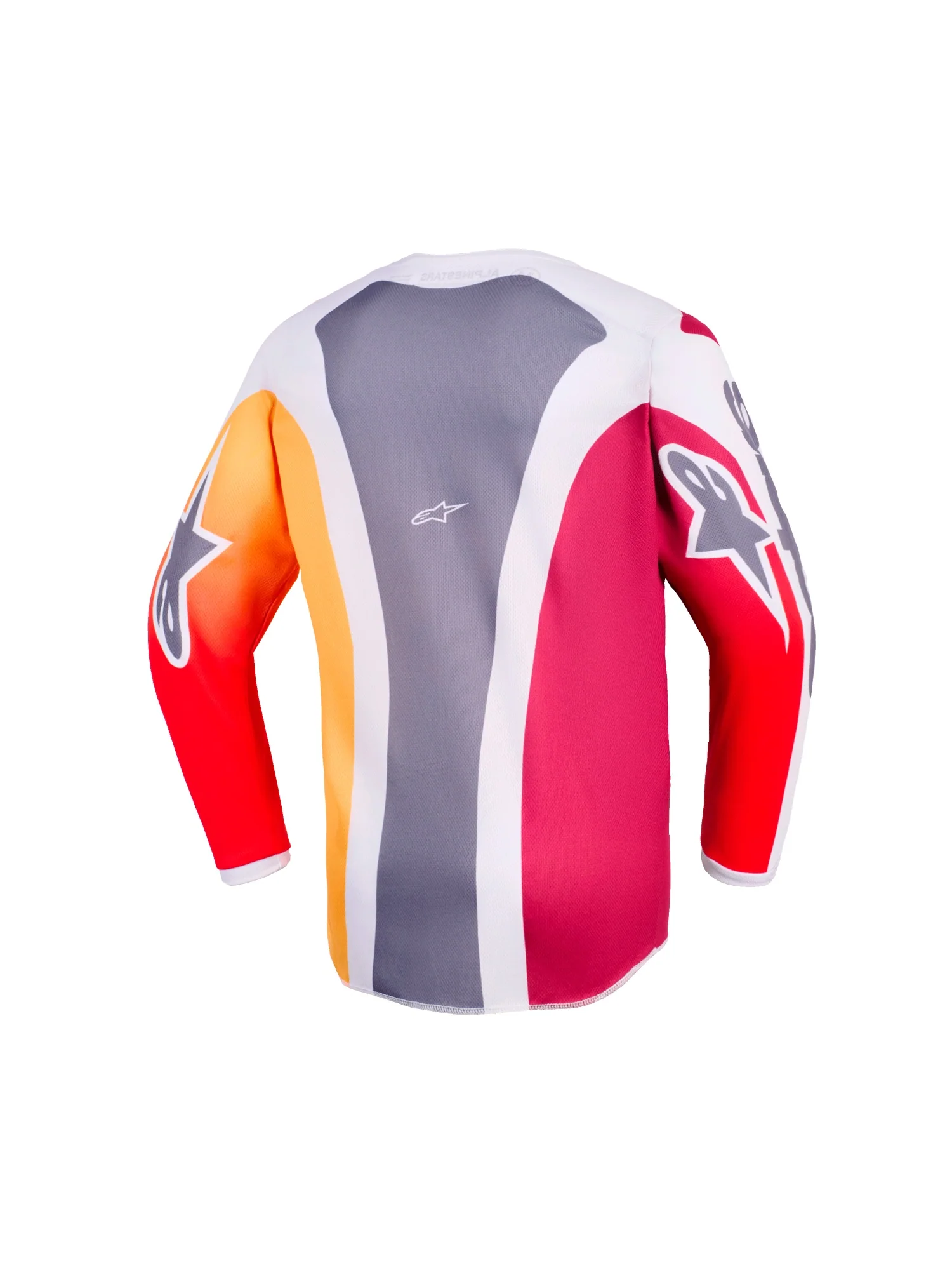 ALPINESTARS 2026 YOUTH FLUID PORTL JERSEY - RED LIGHT GREY DARK GREY - Image 2