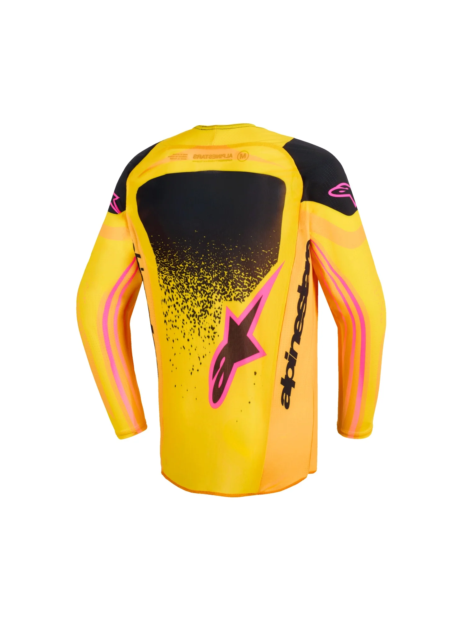 ALPINESTARS 2026 YOUTH SUPERTECH NOMUR JERSEY - ORANGE YELLOW PINK - Image 2