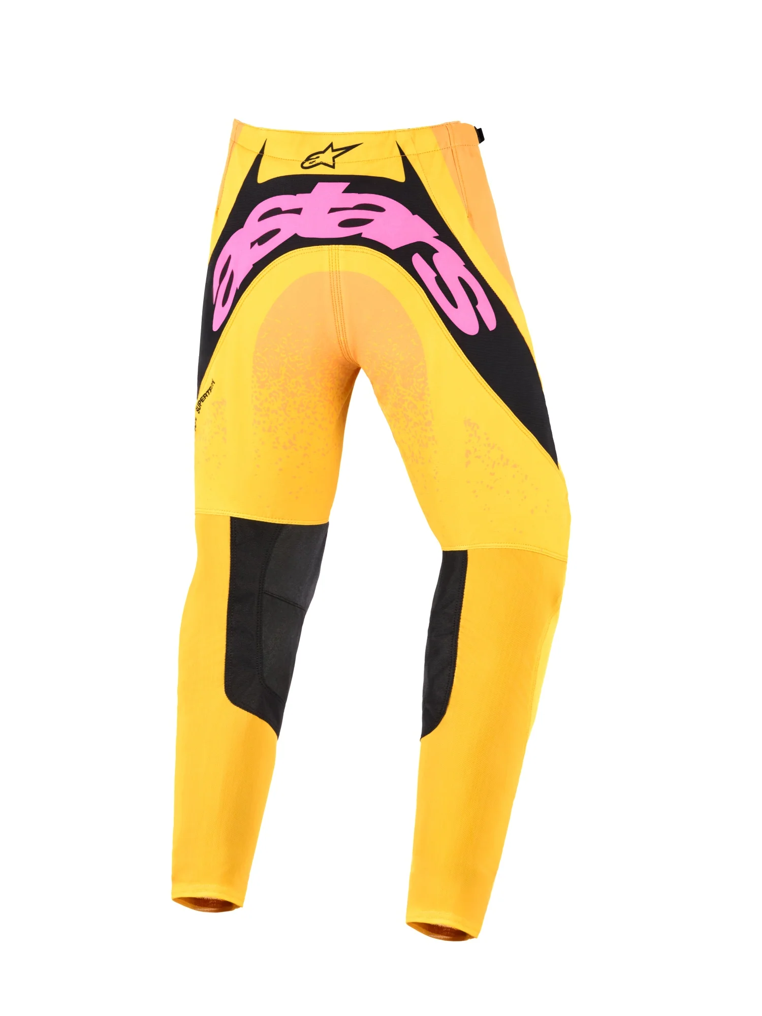 ALPINESTARS 2026 YOUTH SUPERTECH NOMUR PANTS - ORANGE YELLOW PINK - Image 2