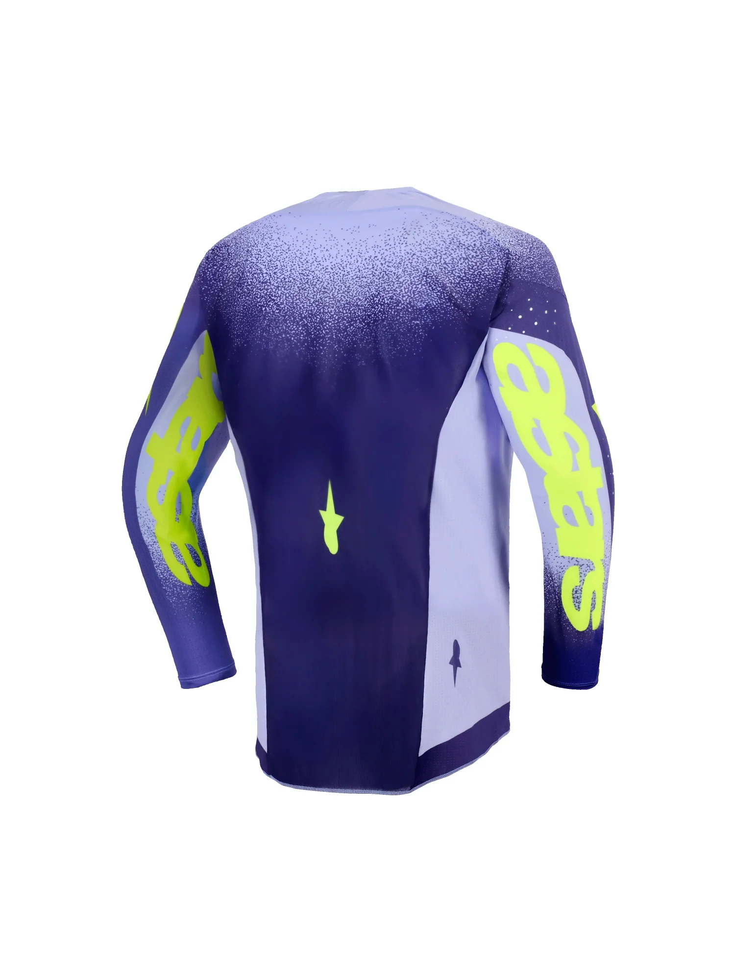 ALPINESTARS 2026 YOUTH SUPERTECH SCENZ JERSEY - PURPLE YELLOW FLUO - Image 2
