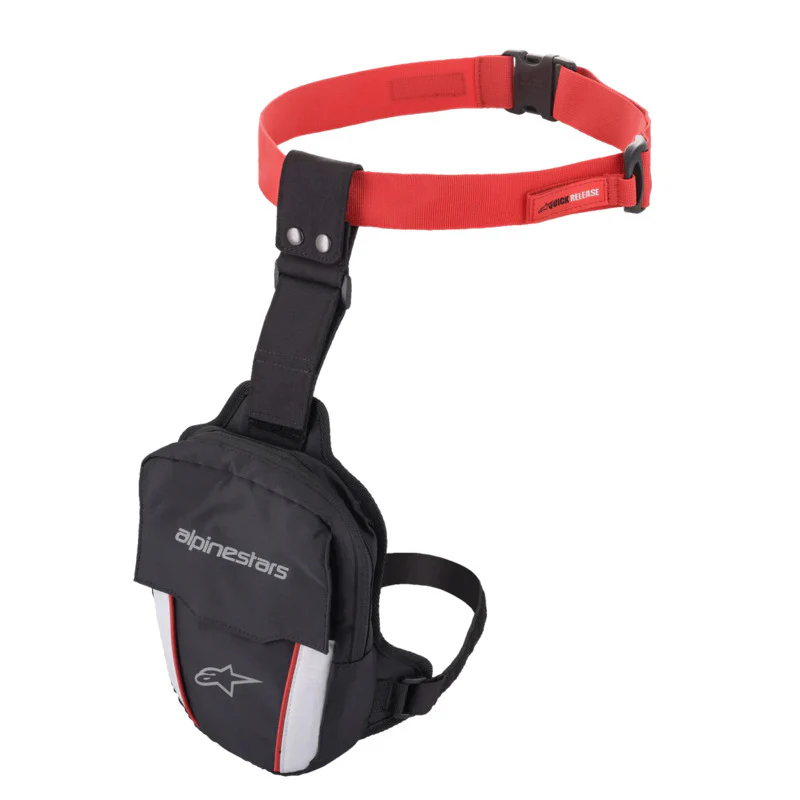 Alpinestars Access Thigh Bag - Black Red White