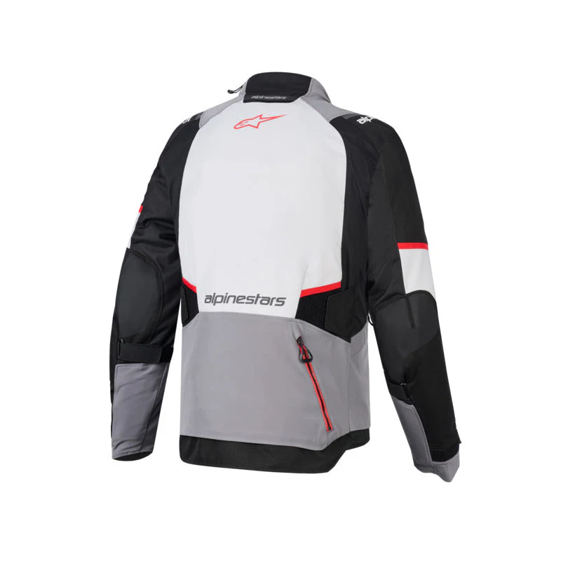 Alpinestars Andes V4 Drystar® Jacket - Gray/Black/Bright Red - Image 2