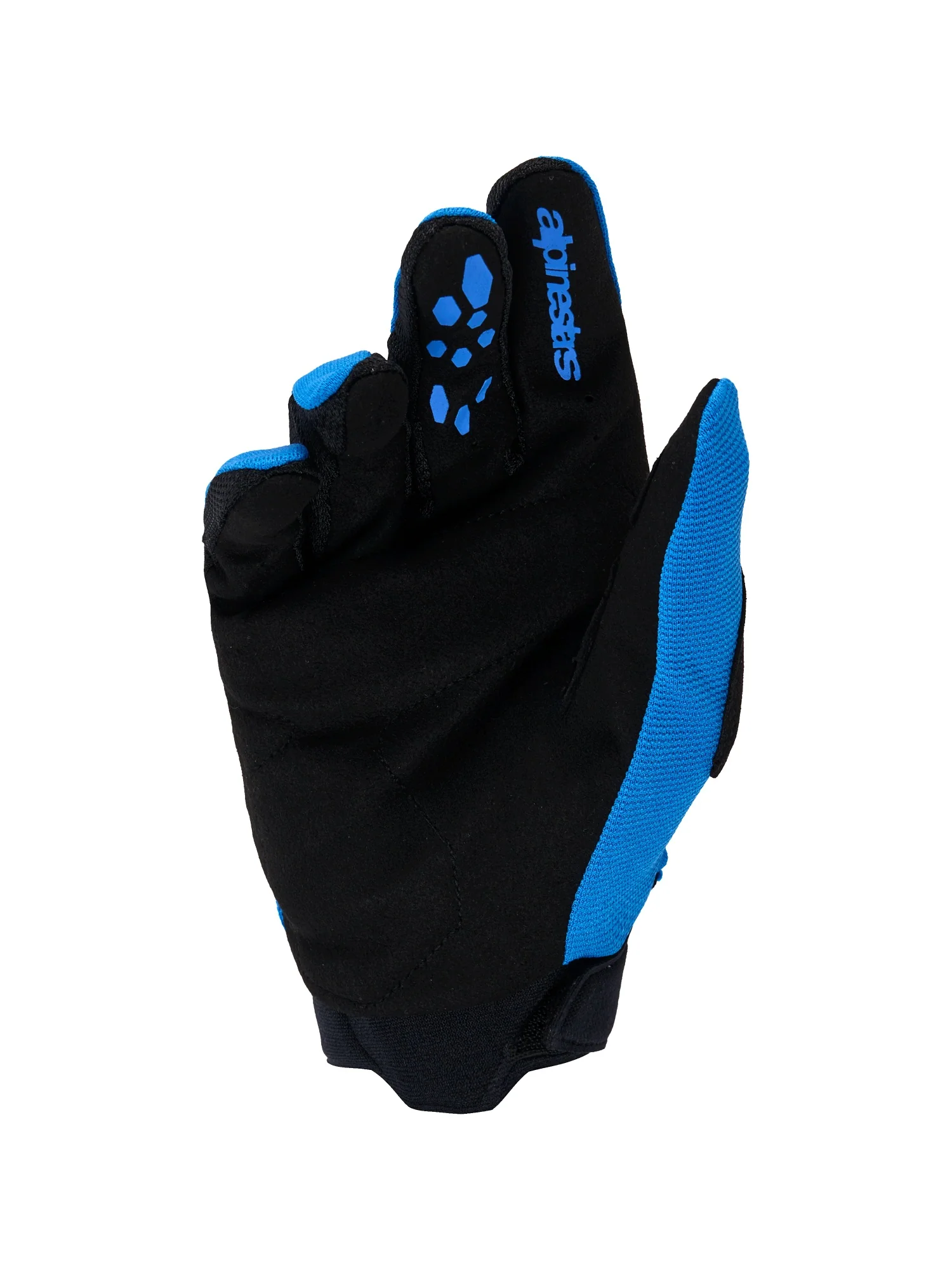 ALPINESTARS FULL BORE V2 GLOVES - UCLA BLUE BLACK - Image 2