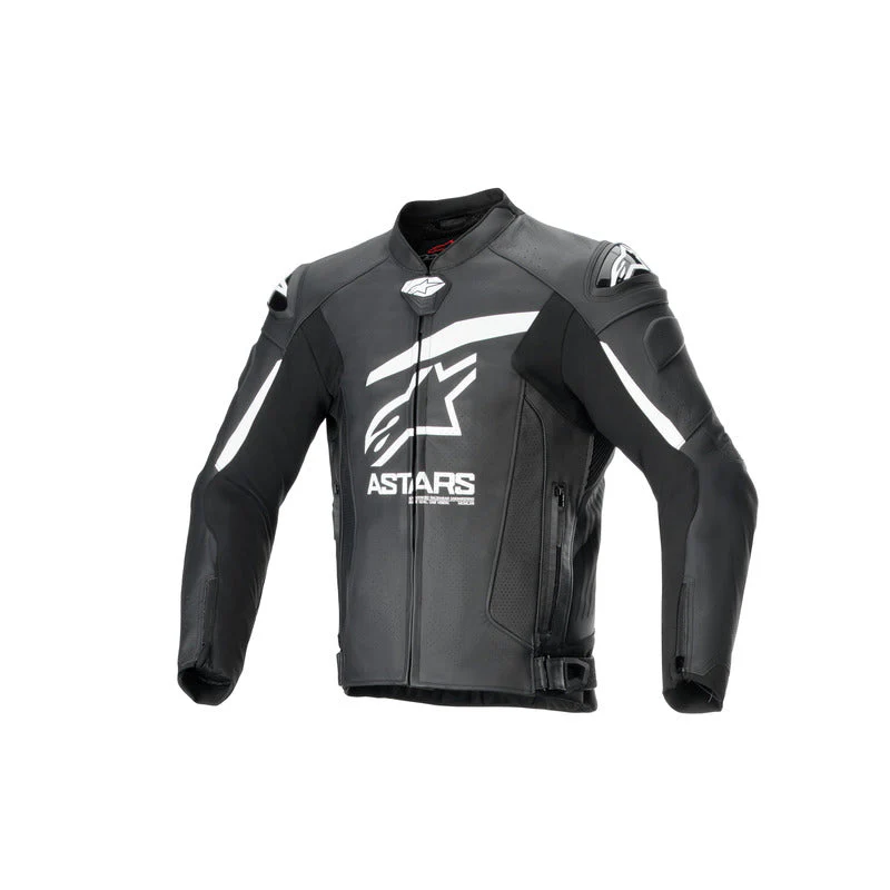 Alpinestars GP Plus R V4 Airflow Leather Jacket - Black White