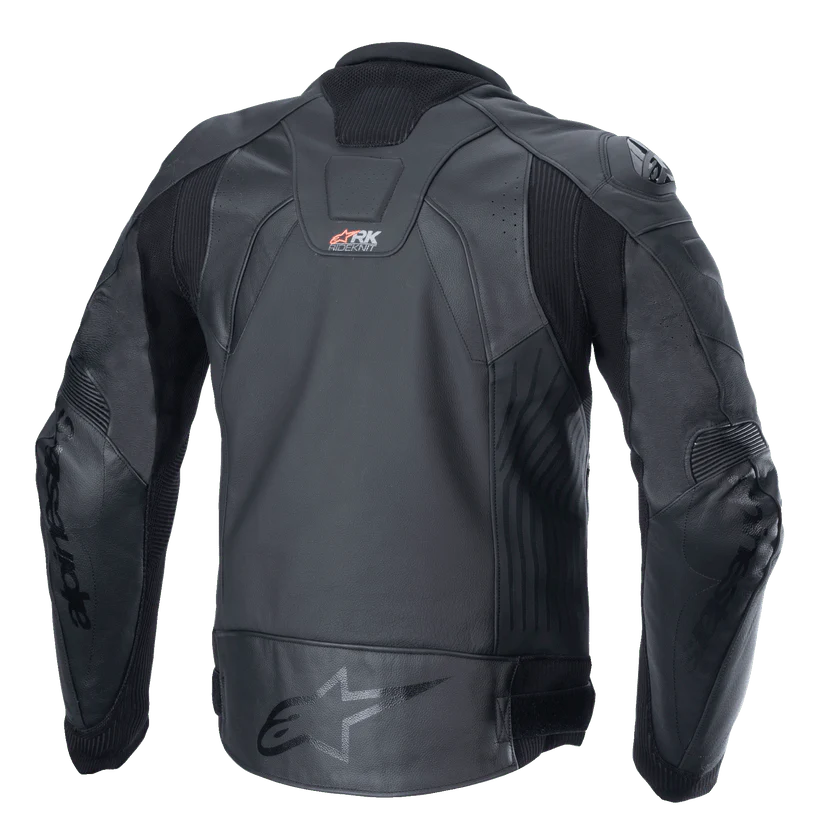 ALPINESTARS GP PLUS R V4 RIDEKNIT LEATHER JACKET - BLACK - Image 2