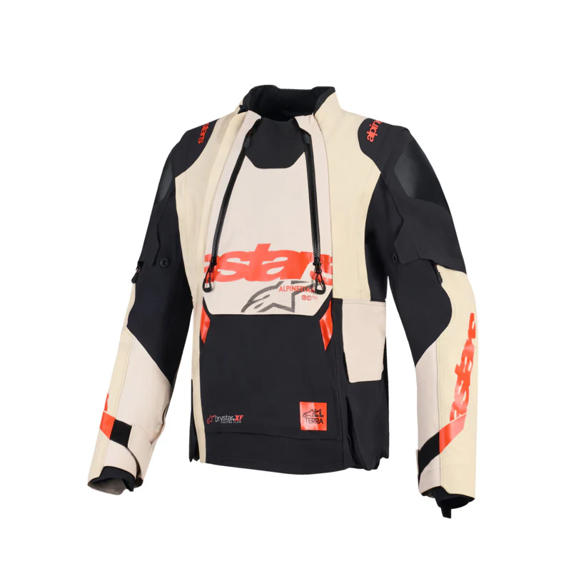 ALPINESTARS HALO PRO DS XF LAMINATED JACKET - MASTIC BLACK