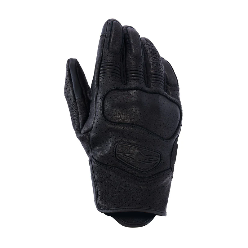ALPINESTARS MUSTANG V3 LEATHER GLOVES - BLACK