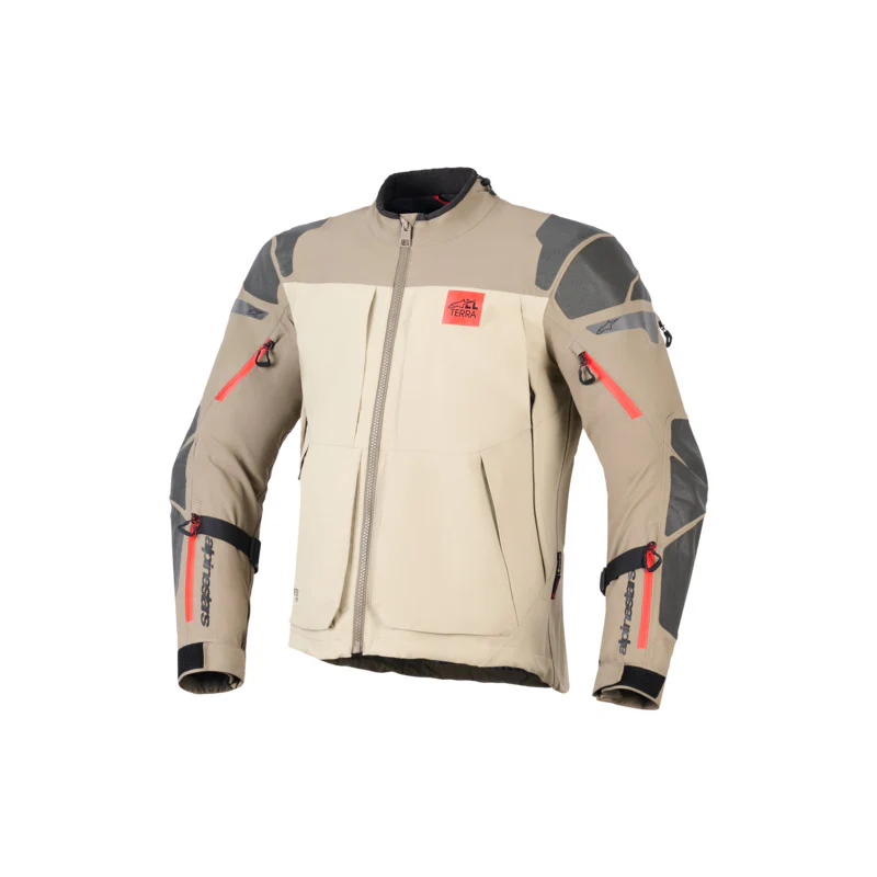 ALPINESTARS NAZCA 3L GORE-TEX PRO JACKET - WALNUT ROCK BROWN