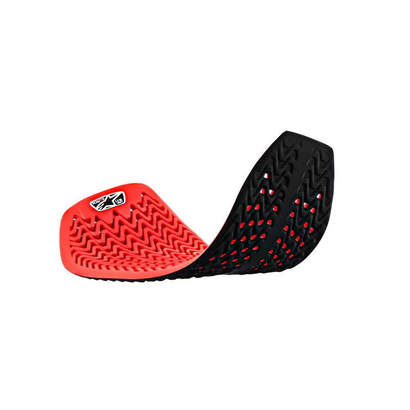 Alpinestars Nucleon Plasma Full Back Protector Insert - Red Black - Image 3