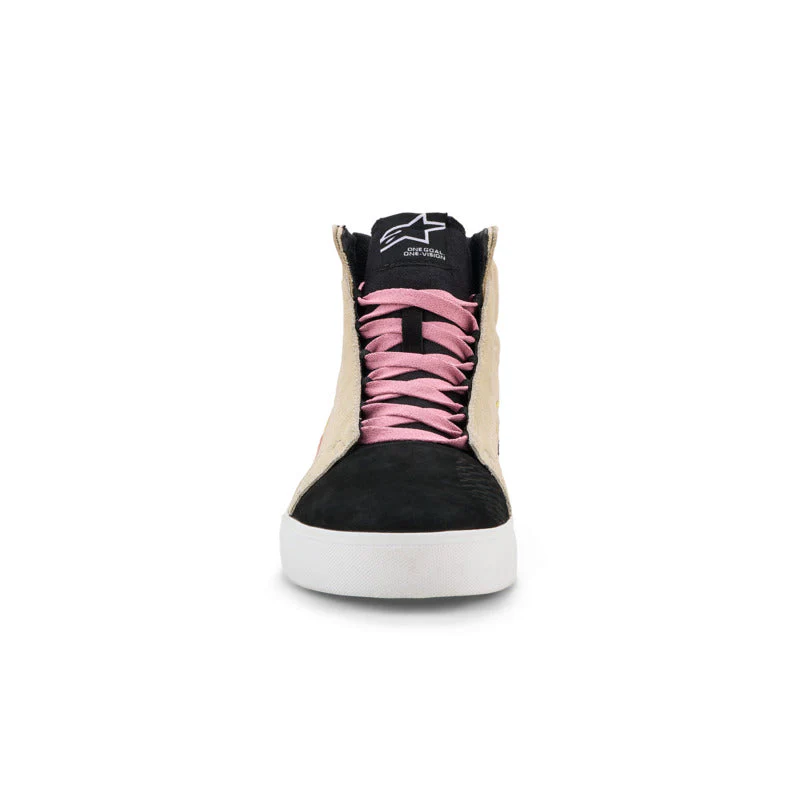 Alpinestars Ride 63 Canvas Ride Shoes - Beige Black White - Image 5