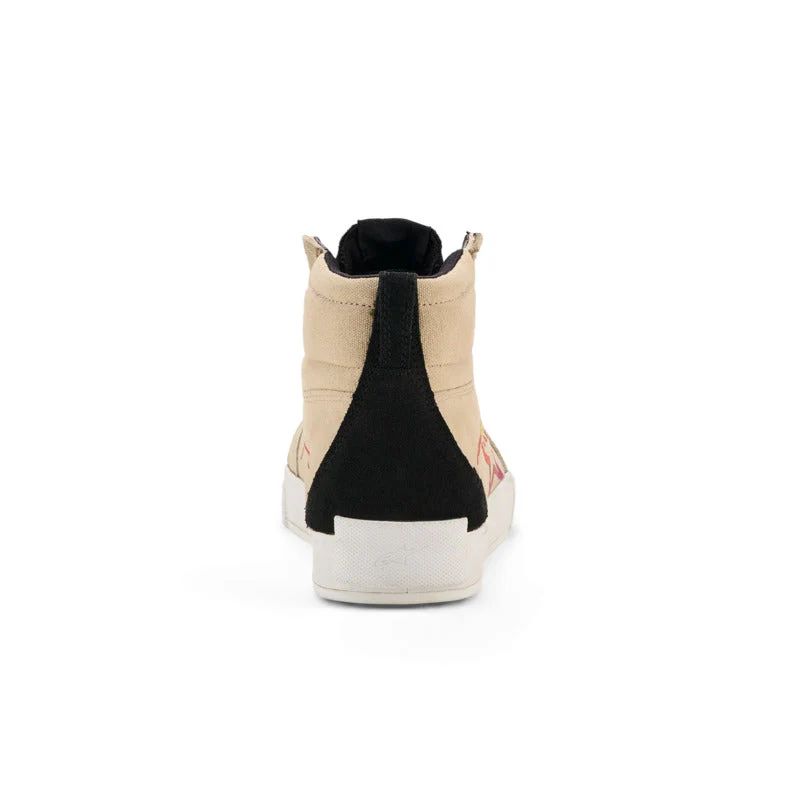 Alpinestars Ride 63 Canvas Ride Shoes - Beige Black White - Image 6