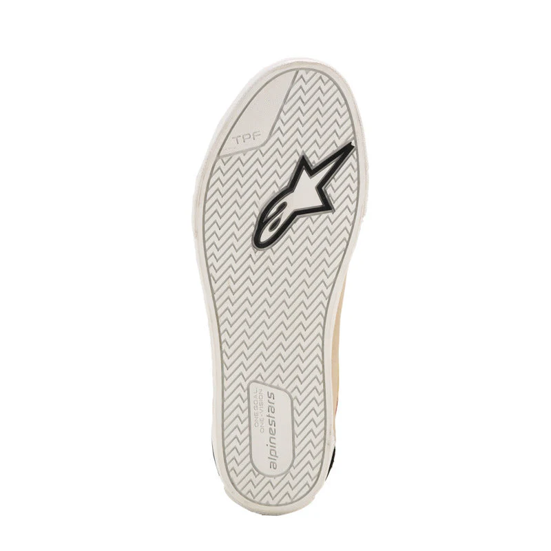 Alpinestars Ride 63 Canvas Ride Shoes - Beige Black White - Image 7