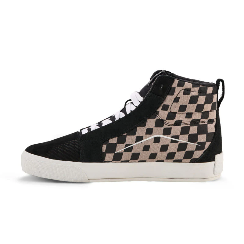 Alpinestars Ride 63 Canvas Ride Shoes - Black Cool Gray Chess - Image 3