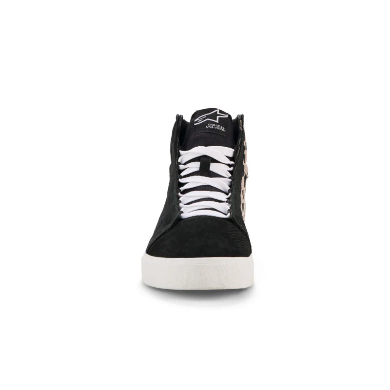 Alpinestars Ride 63 Canvas Ride Shoes - Black Cool Gray Chess - Image 5