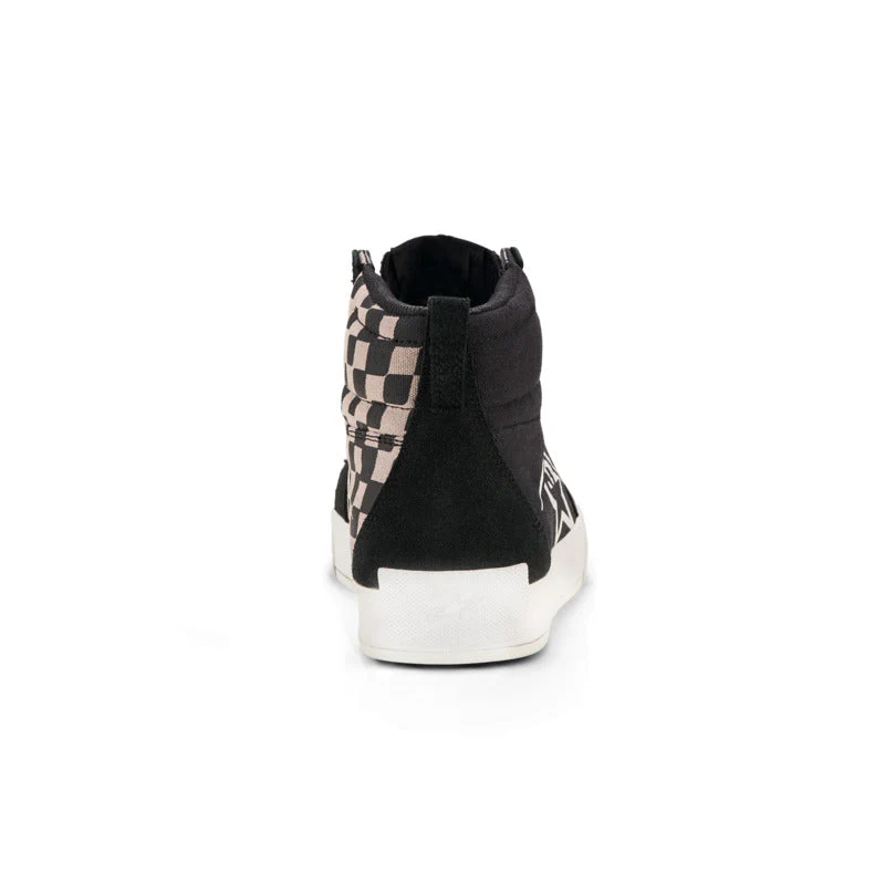 Alpinestars Ride 63 Canvas Ride Shoes - Black Cool Gray Chess - Image 6