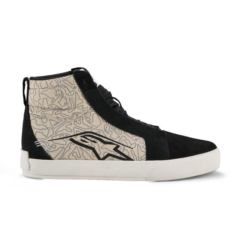 Alpinestars Ride 63 Canvas Ride Shoes - Black Cool Gray White - Image 2