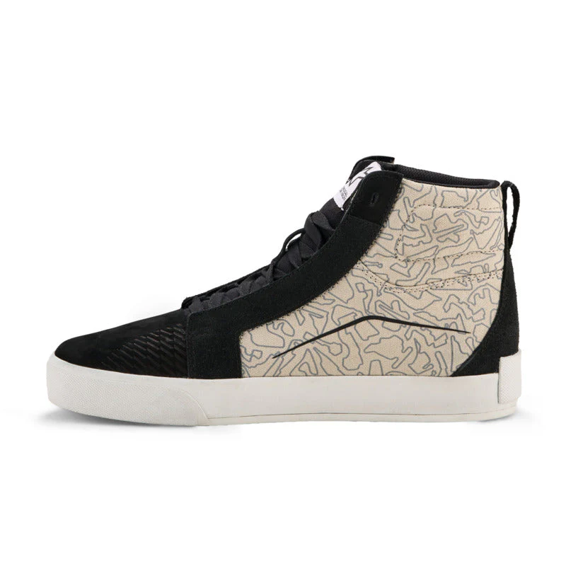 Alpinestars Ride 63 Canvas Ride Shoes - Black Cool Gray White - Image 3