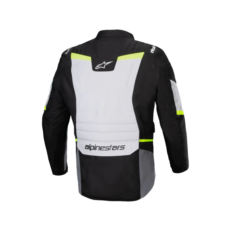 ALPINESTARS ST-1 WATERPROOF JACKET - GREY/BLACK/FLURO YELLOW - Image 2