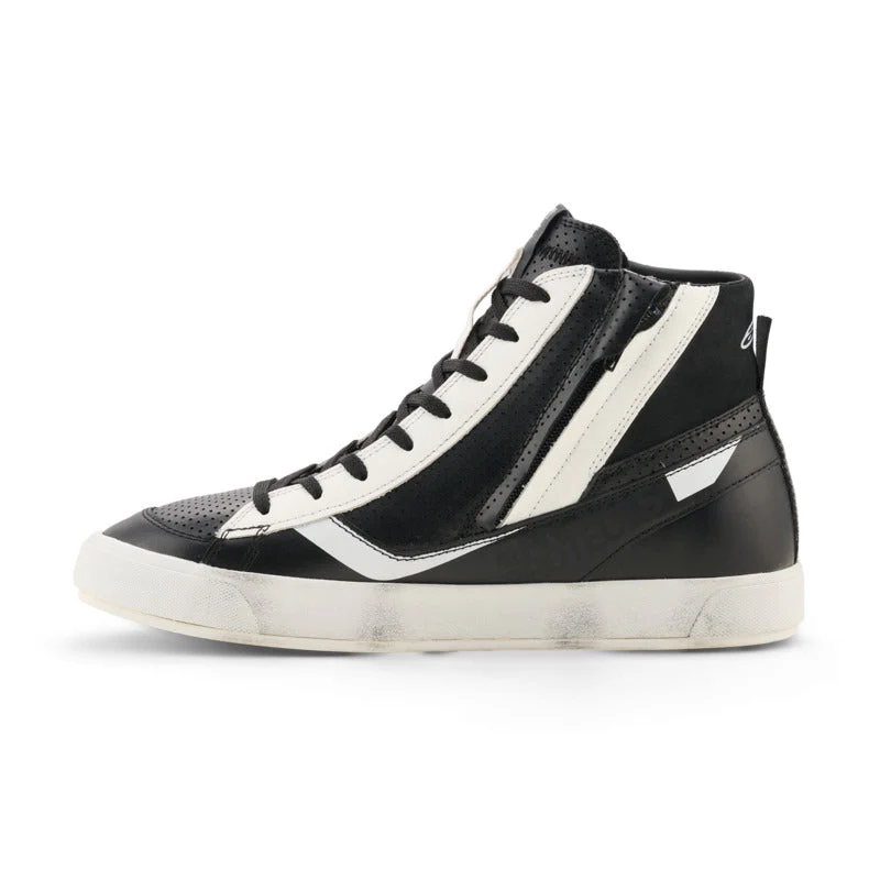 Alpinestars Stated Flair Ride Shoes - Black White - Image 3