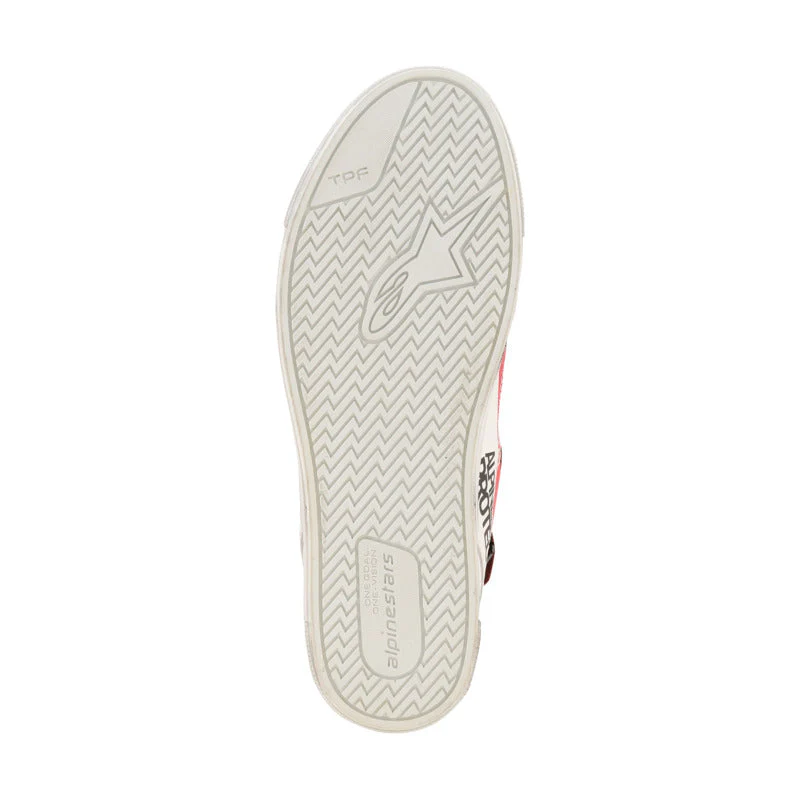 Alpinestars Stated Flair Ride Shoes - White Bright Red - Image 7