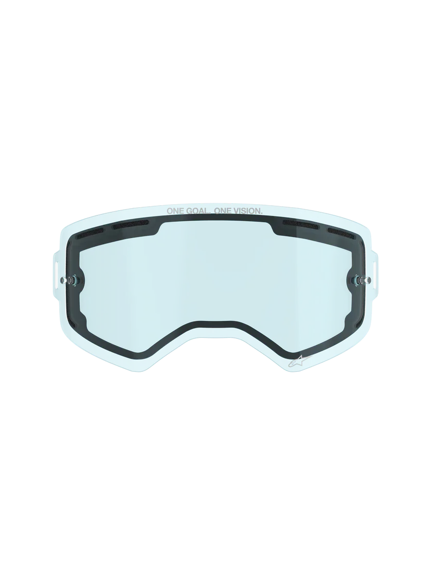 ALPINESTARS  SUPERTECH DOUBLE PANE LENS - BLUE/CLEAR