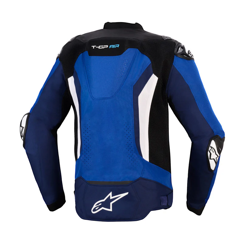 ALPINESTARS T-GP AIR JACKET - BRIGHT BLUE NAVY WHITE - Image 2
