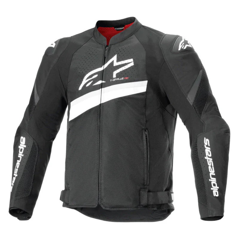 Alpinestars T-GP Plus R V4 Airflow Textile Jacket - Black White
