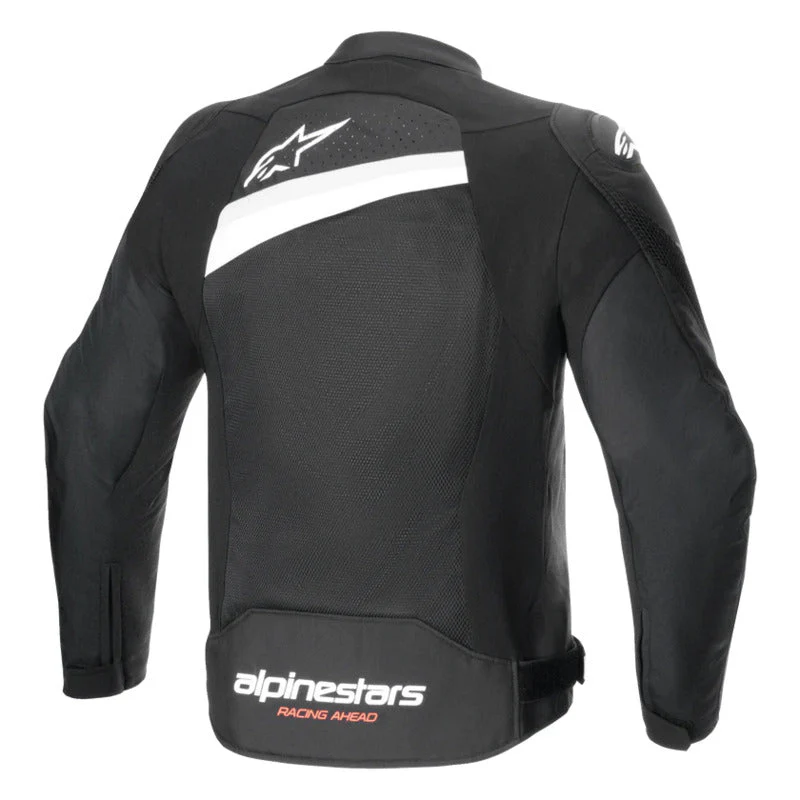 Alpinestars T-GP Plus R V4 Airflow Textile Jacket - Black White - Image 2