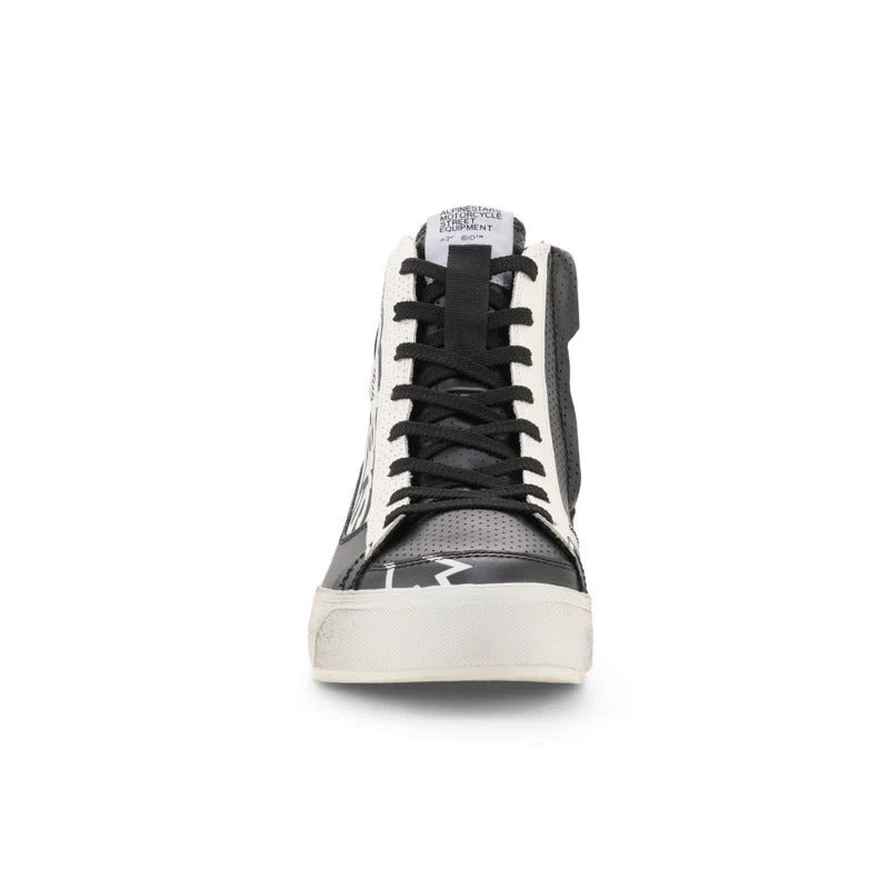 Alpinestars Womens Stella Stated Flair Ride Shoes - Black White - Image 2